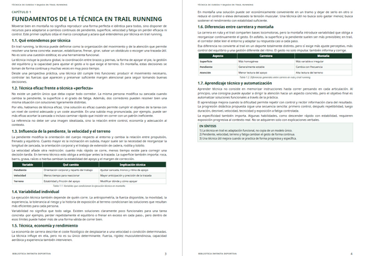 Técnica de subidas y bajadas en el trail running