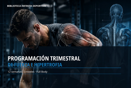 Portada Programación Trimestral de Fuerza e Hipertrofia