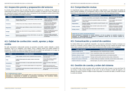 Guía práctica de cabuyería aplicada a la escalada