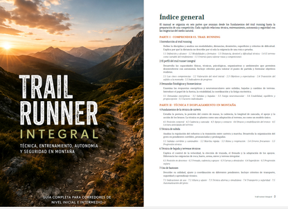 Trail runner integral