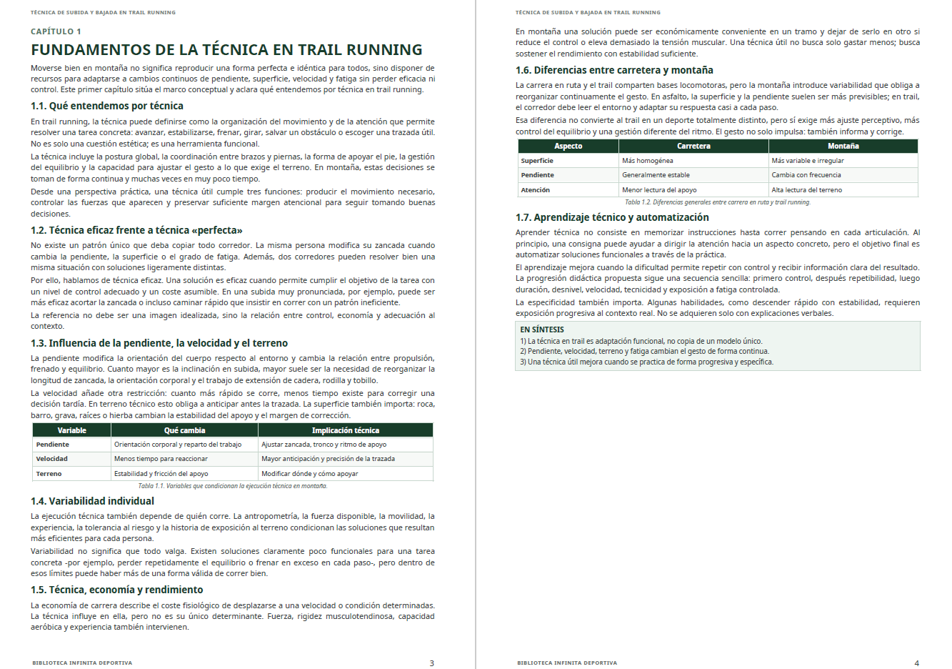 Pack Trail Running — Técnica + Fuerza